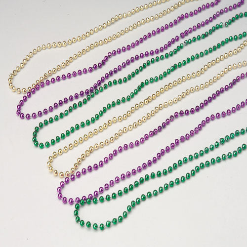 Mardi Gras Bead Necklace Party Favor (12 Necklaces Per Package)
