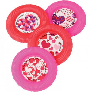 Valentines Disc Shooters Toy (Pack of 8)