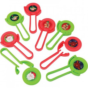 Christmas Disc Shooters Toy (Pack of 8)