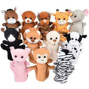 Animal Hand Puppet (24 per Package)
