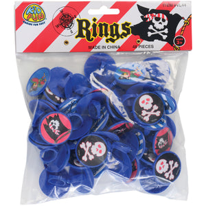 Pirate Rings Party Favor - 48 Pieces