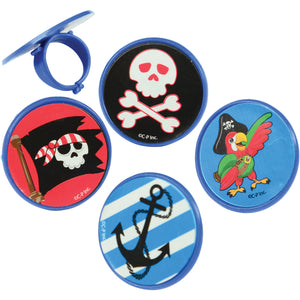 Pirate Rings Party Favor - 48 Pieces