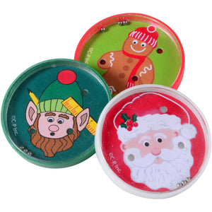 Christmas Pill Puzzles Toy (Pack of 6)