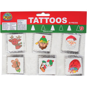 Christmas Tattoos Party Favor (Pack of 36)